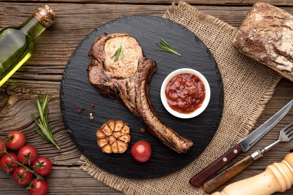 Rose Veal Cote de Veau - 1Kg