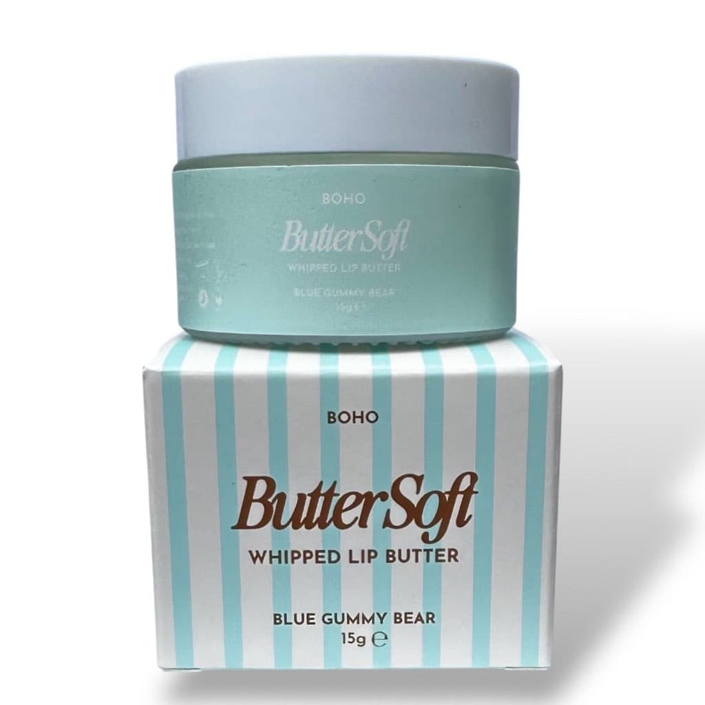 Handmade Vegan Lip Butter Blue Gummy Bear flavour