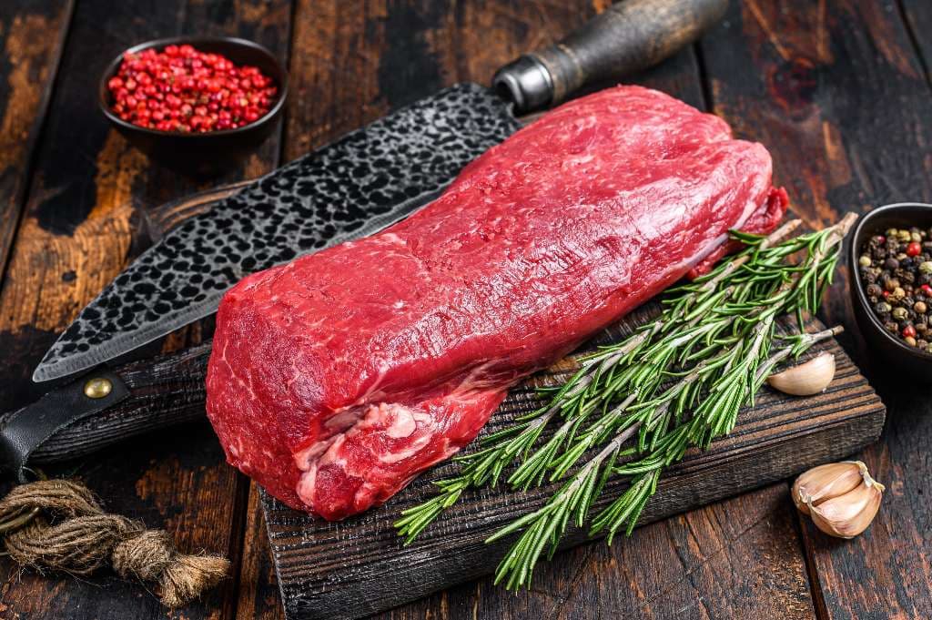 Fresh Beef Tenderloin Cut