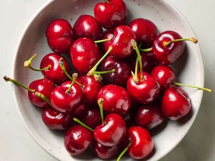 Fresh Red Cherries