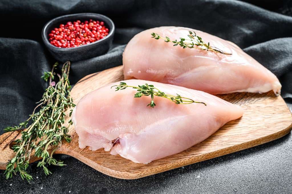 Fresh Raw Chicken Breast