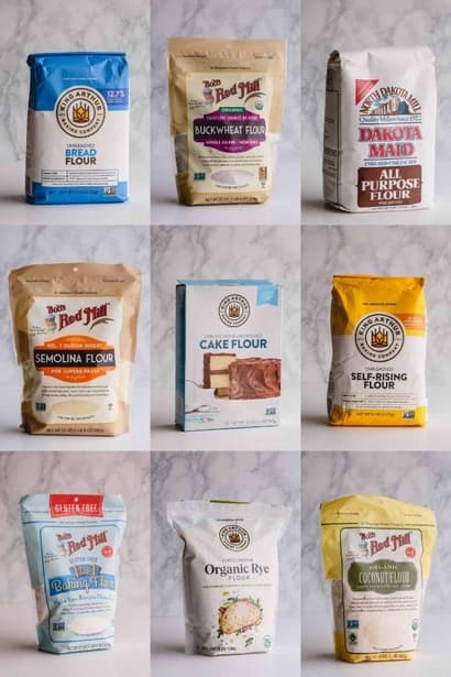 Assorted Baking Flour Variety Pack